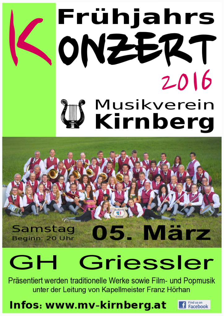 Read more about the article Frühjahrskonzert 2016