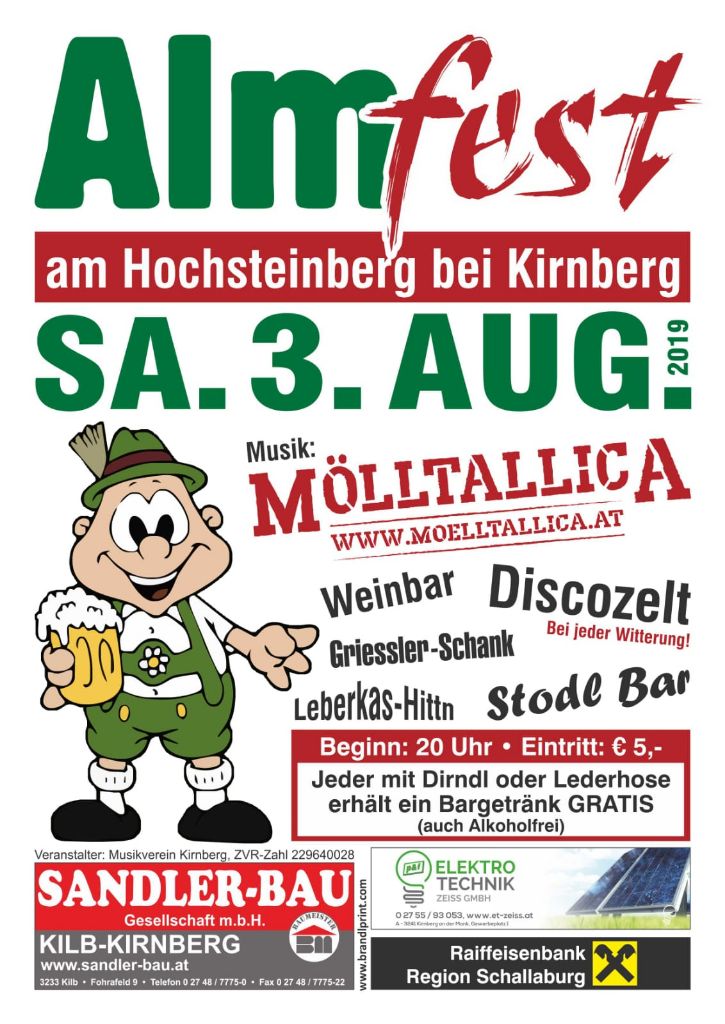 Read more about the article Almfest Hochsteinberg 2019