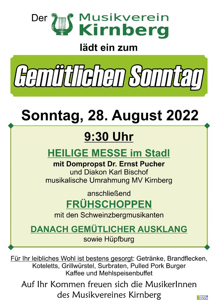 Read more about the article Gemütlicher Sonntag 2022
